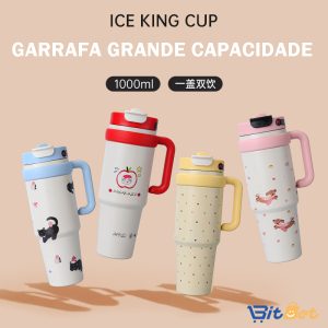 Garrafa Térmica 1000ml com Alça Reforça…